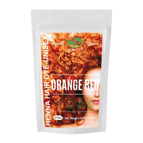 Red / Orange Henna Hair Dye / Color
