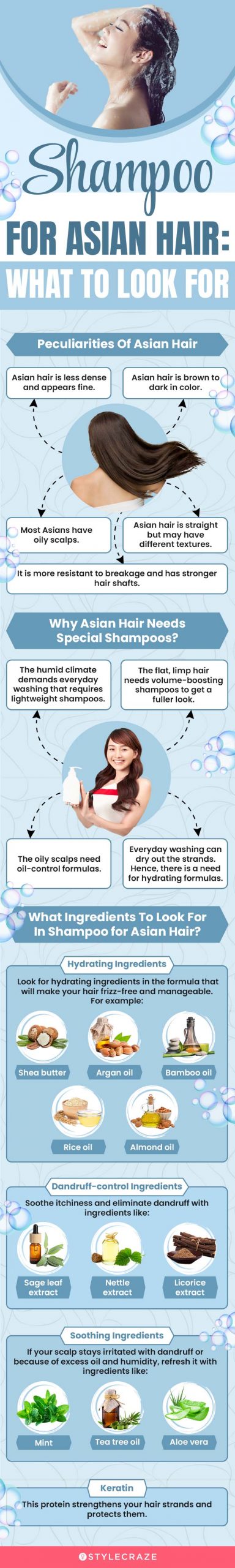 Shampoo For Asian Hair: What To Look For [infographic]