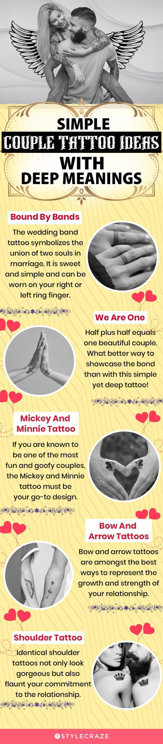 79 Soulmate Matching Couple Tattoos