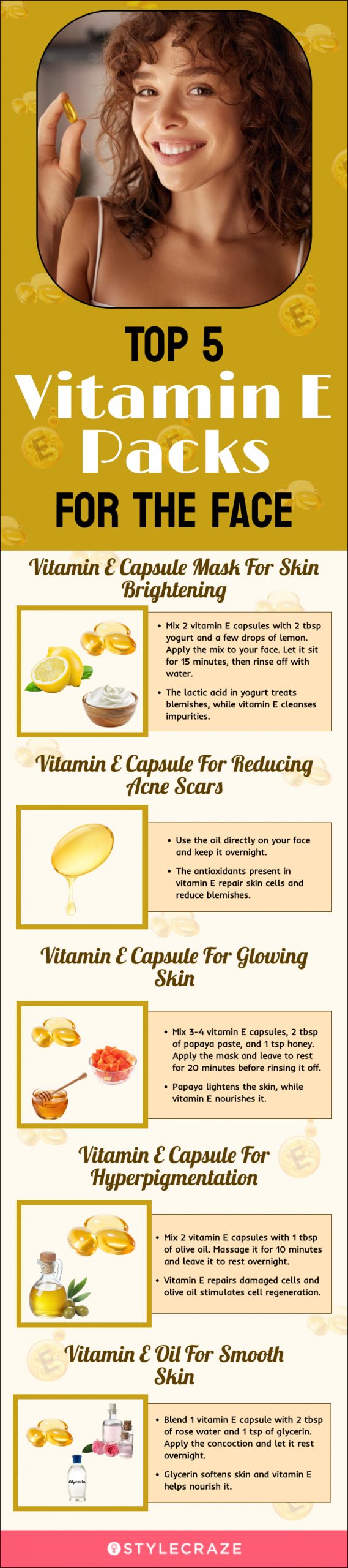 Vitamin E Capsule For Skin: Benefits And How To Use On Face
