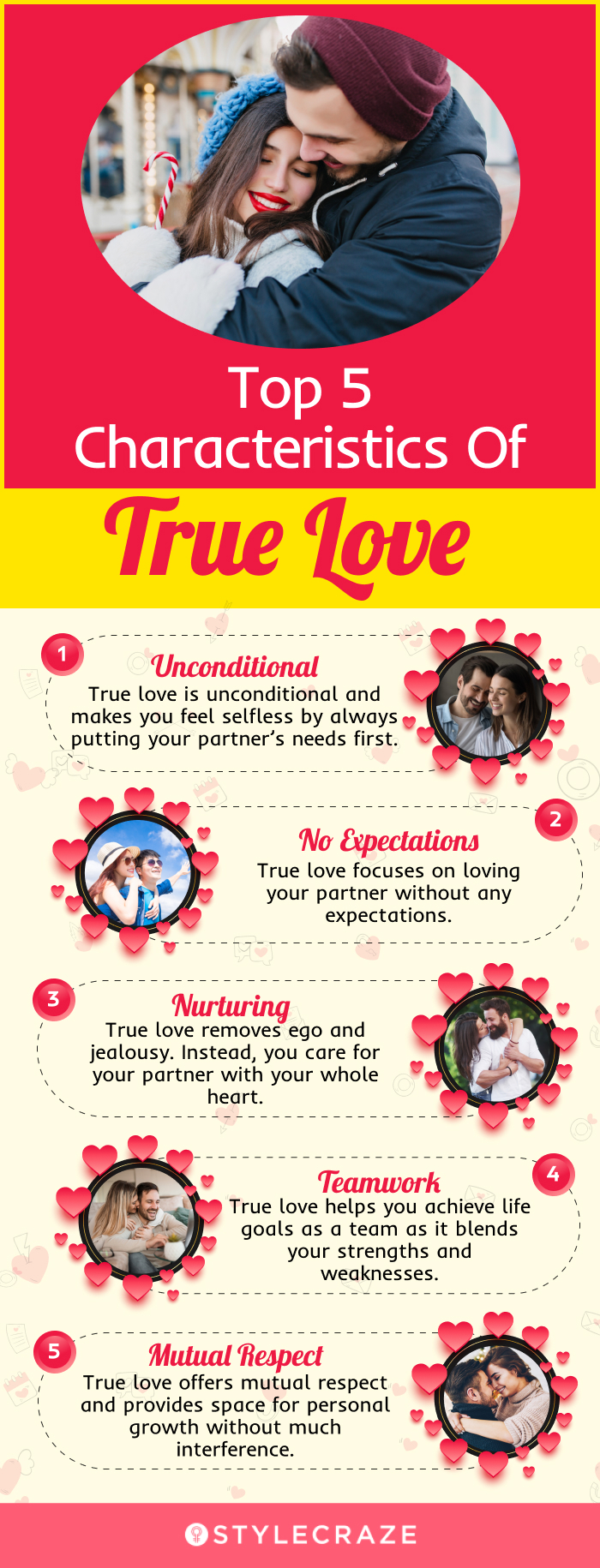 top 5 features of true love to experience for your loved ones (infographic)
