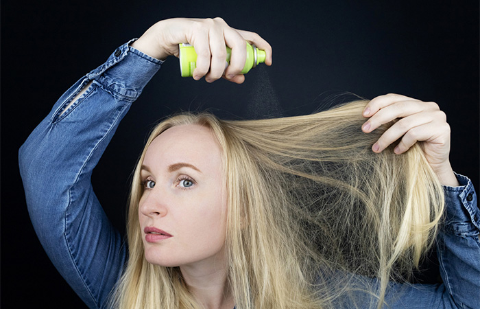 Use Color-Safe Dry Shampoo On Your Hair