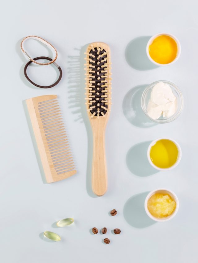 Homemade Hair Mask With Simple Kitchen Ingredients