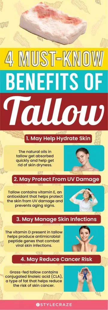 4 must know benefits of tallow (infographic)