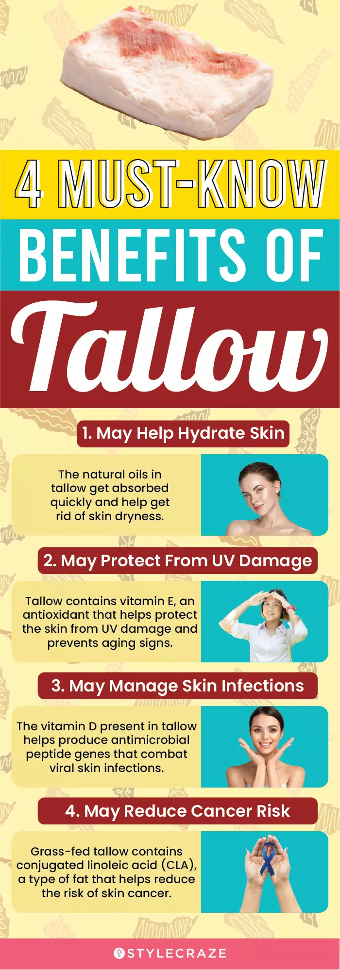 4 must know benefits of tallow (infographic)