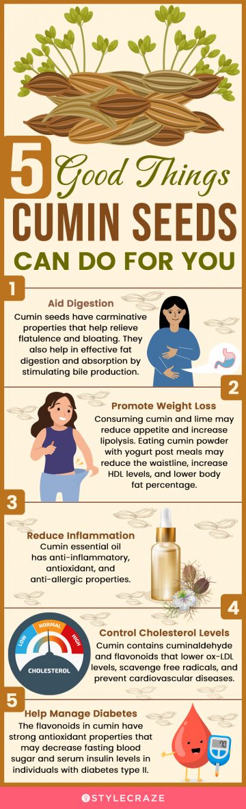 5 good things cumin seeds can do for you (infographic)