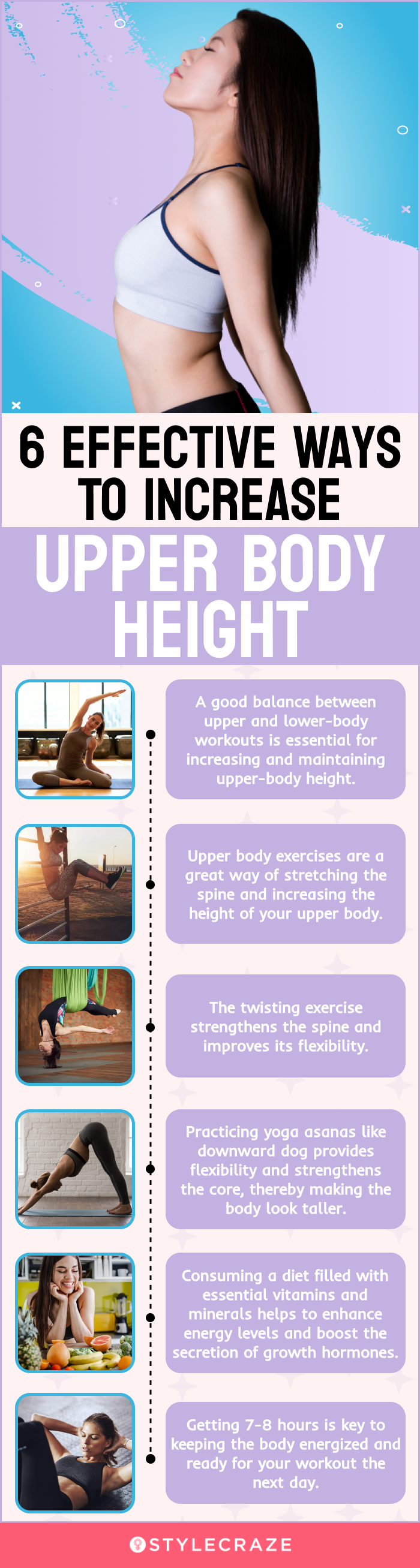 10 Effective Tips To Increase Upper Body Height