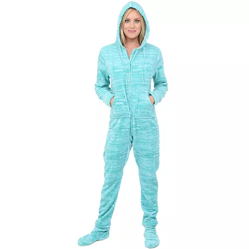 Best Non-Skid: Alexander Del Rossa Warm Fleece One Piece Pajamas