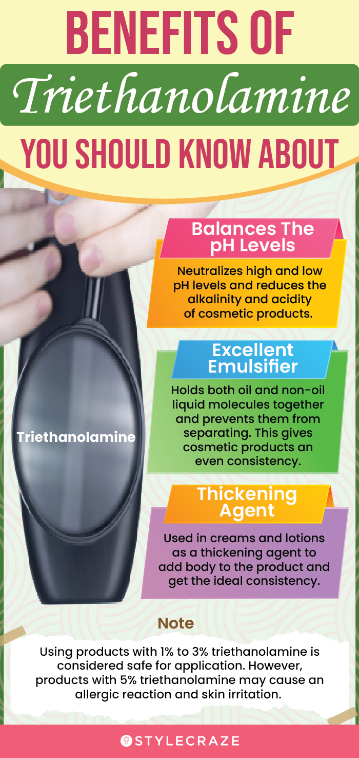 benefits of triethanolamine you should know about (infographic)