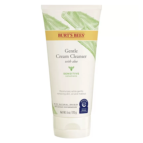 Best Dermatologically Tested: Burt's Bees Gentle Cream Cleanser