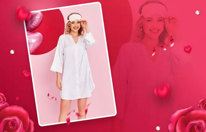 Ekouaer Camisole Slip Dress Chemise
