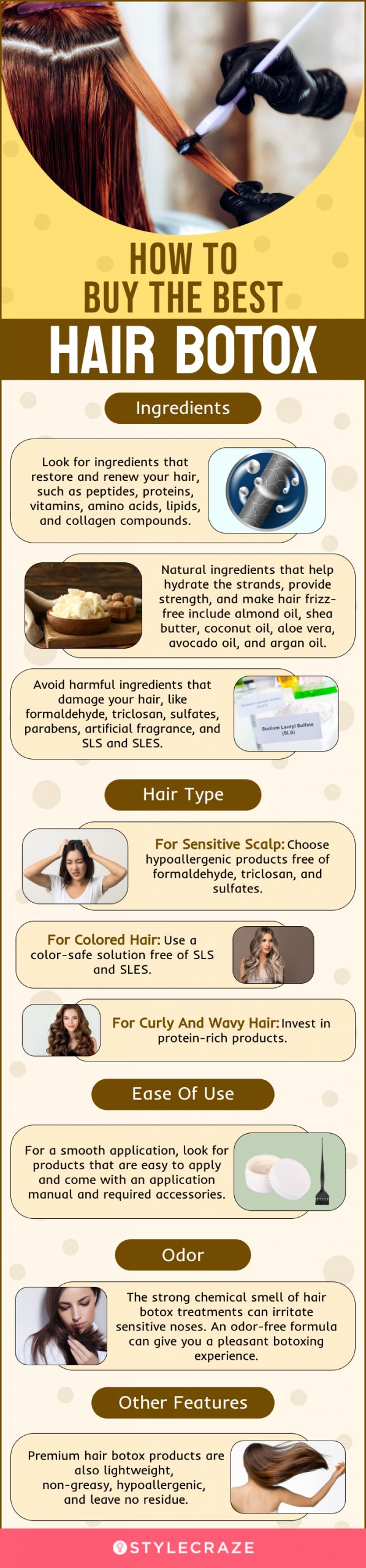 How To Buy The Best Hair Botox (infographic)