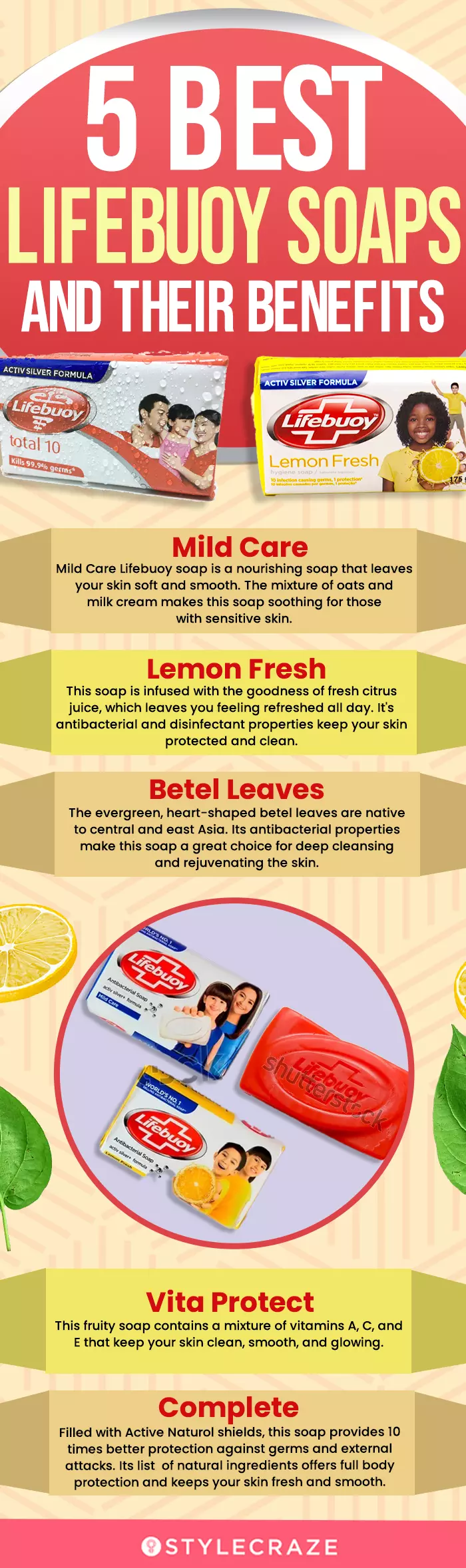 5 best lifebuoy soaps and their benefits (infographic)