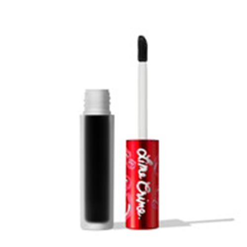 Lime Crime Velvetines Liquid Matte Lipstick, Black Velvet<br />
