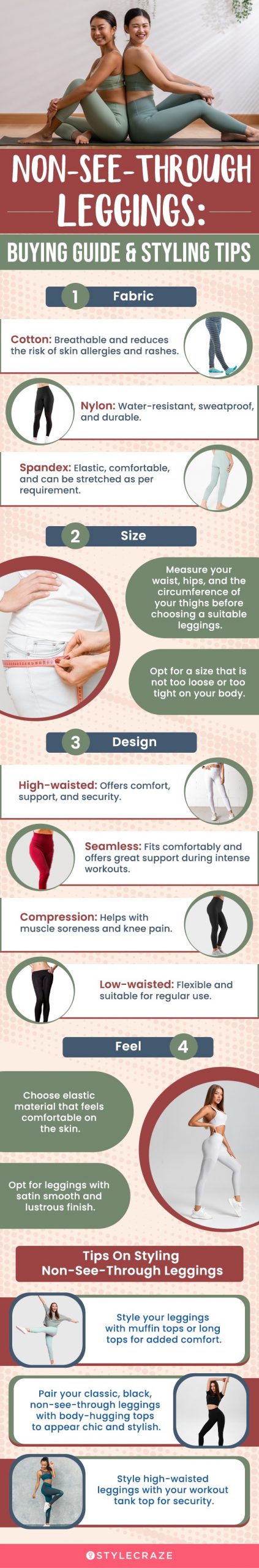 Non-See-Through Leggings: Buying Guide & Styling Tips (infographic)