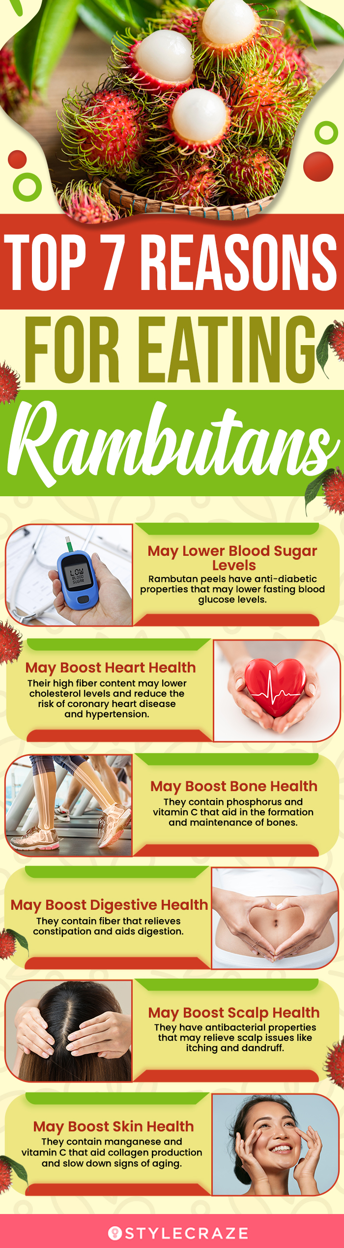 top 7 reasons for eating rambutans (infographic)