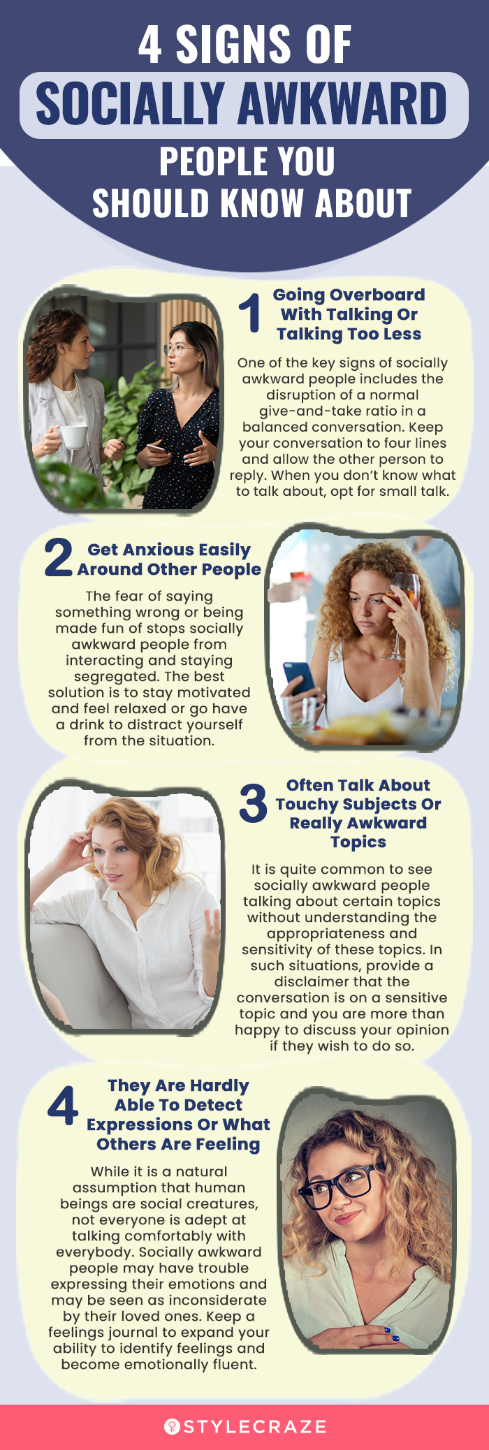 4 signs of socially awkward people you should know about (infographic)