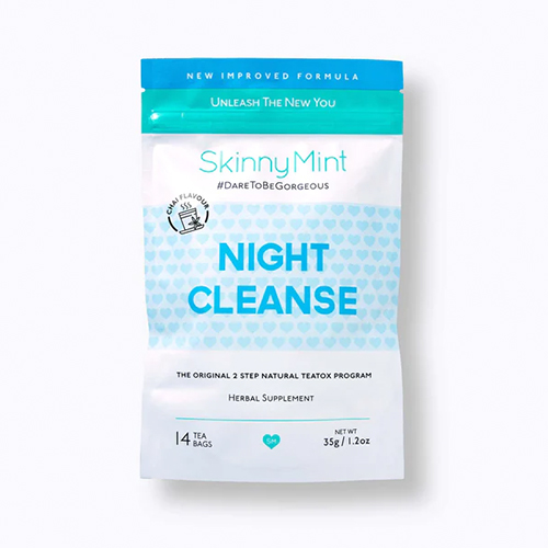 Best Natural Cleansing & Detoxifying -SkinnyMint Night Cleanse Teatox