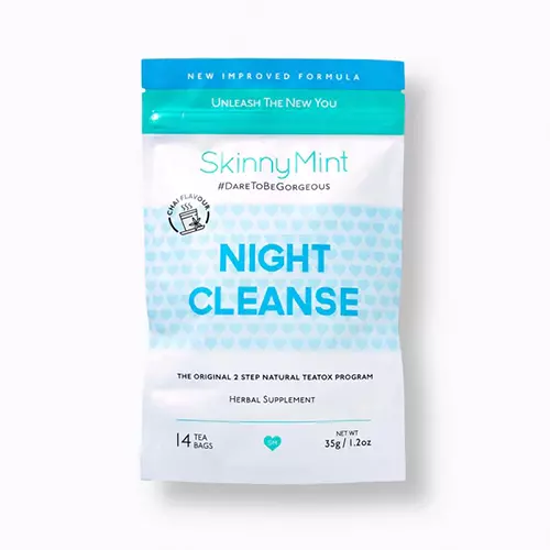 Best Natural Cleansing & Detoxifying -SkinnyMint Night Cleanse Teatox