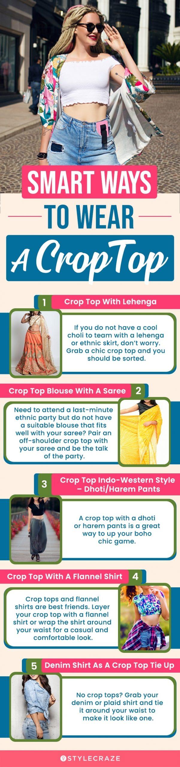 How To Wear A Crop Top - 20 Different Ways