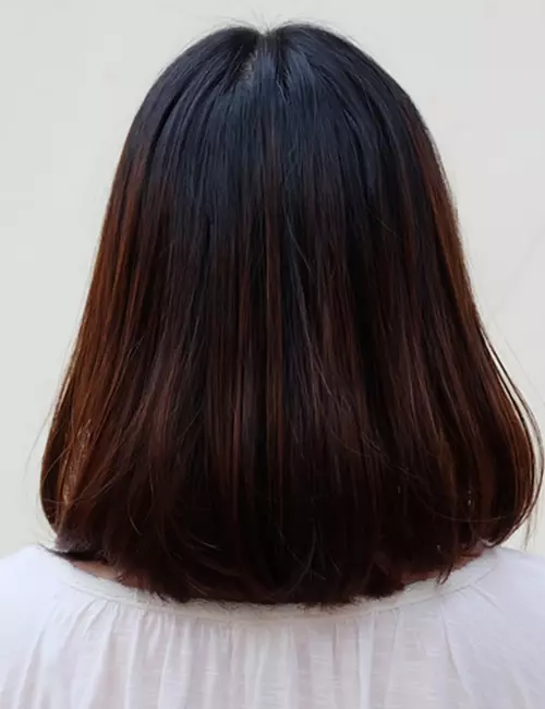 The bell medium length haircut