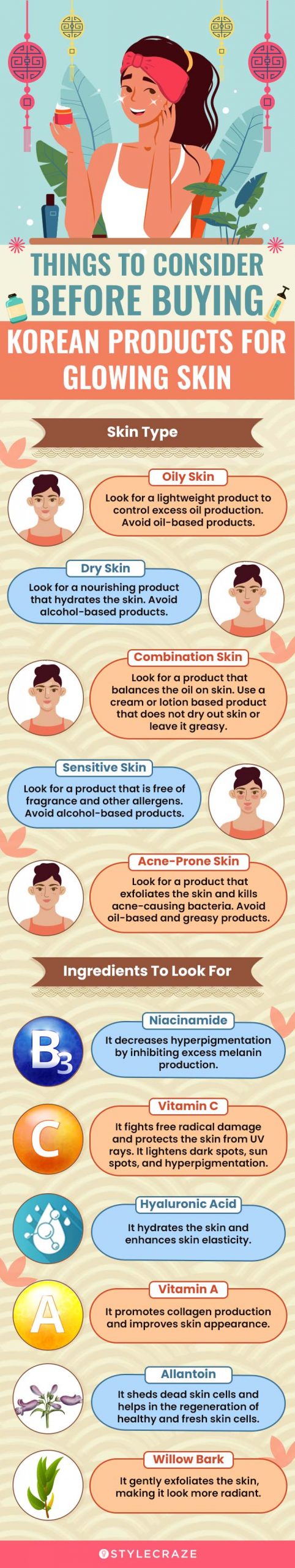 Things To Consider Before Buying Korean Products (infographic)