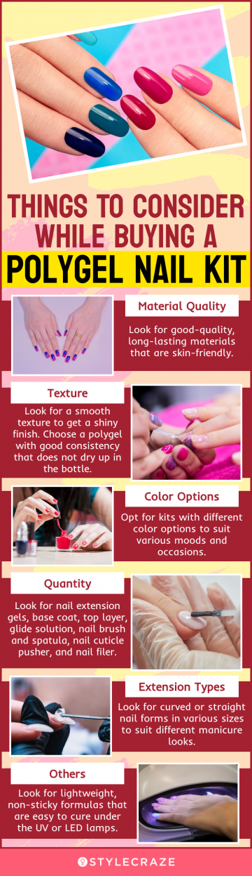 Things To Consider While Buying A Polygel Nail Kit (infographic)