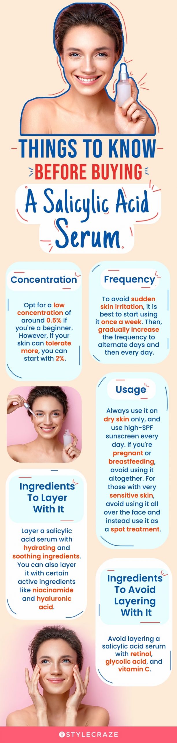 Things To Know Before Buying A Salicylic Acid Serum (infographic)