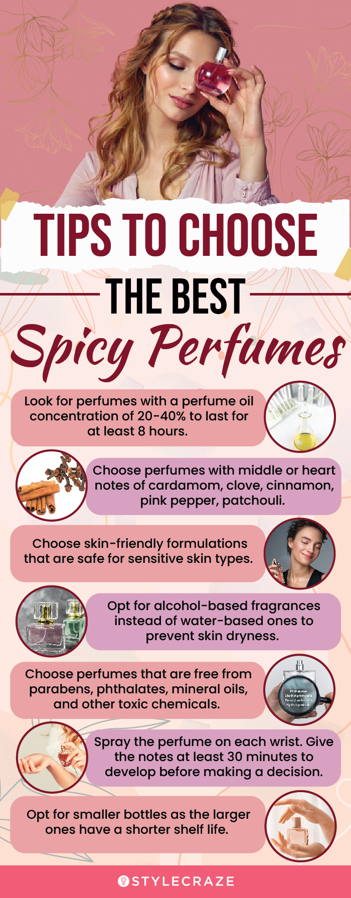 Tips To Choose The Best Spicy Perfumes (infographic)