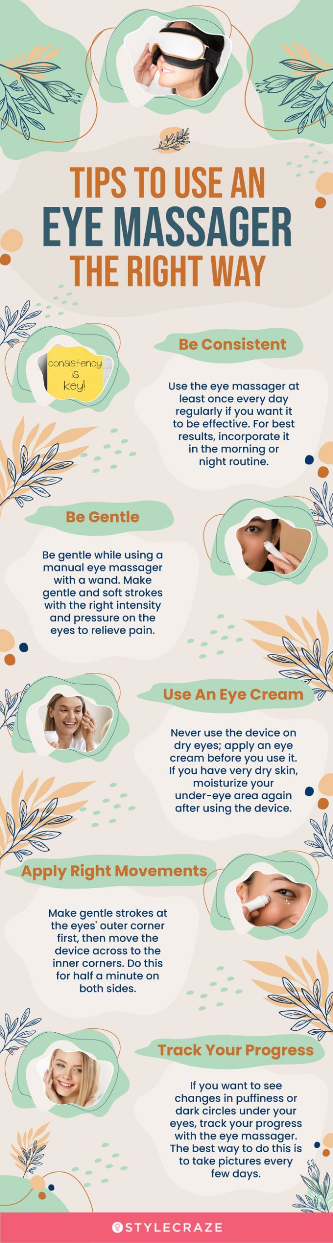 Tips To Use An Eye Massager The Right Way (infographic)