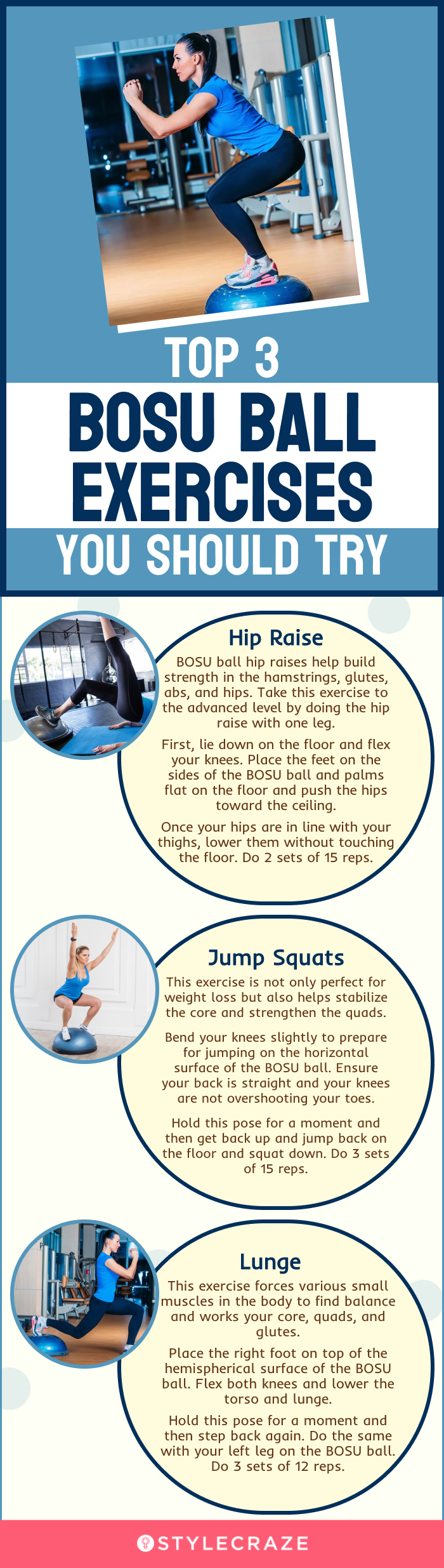 top 3 bosu ball exercises you should try (infographic)