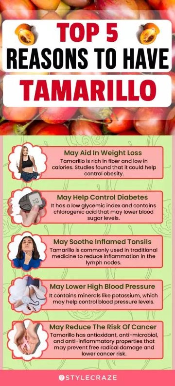 top 5 reasons to have tamarillo (infographic)
