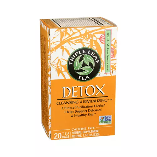 Best Energy-Boosting- Triple Leaf Tea Chinese Medicinal Detox Triple Leaf Tea