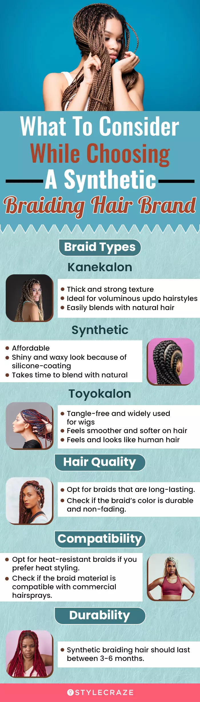 9 Best Synthetic Braiding Hair Brands As Per A Hairstylist 2024