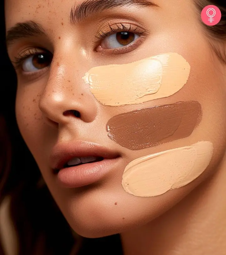 Women-applying-different-foundation-shade