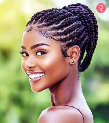 Originating from African culture, Ghana braids are a stunning symbol of beauty and creativity.