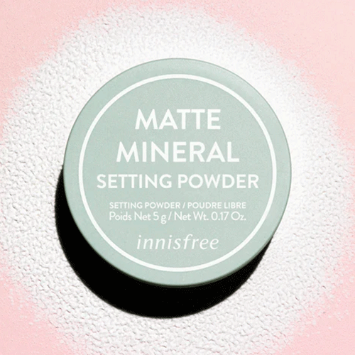Best Transparent Finish: innisfree Matte Mineral Setting Powder Duo