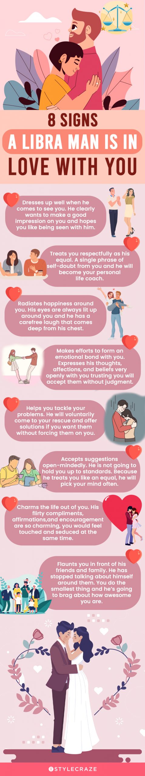 8 signs a libra man is in love with you (infographic)