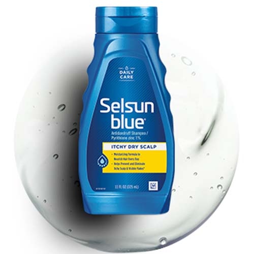 Selsun Blue Itchy Dry Scalp Anti-Dandruff Shampoo