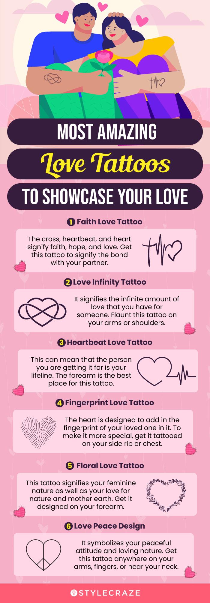 35 Best Love Tattoo Designs That Showcase Your Love