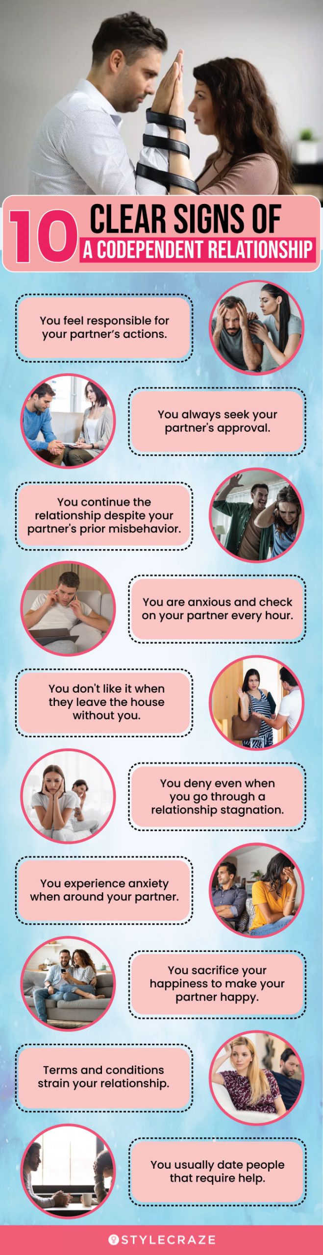 10 clear signs of a codependent relationship (infographic)