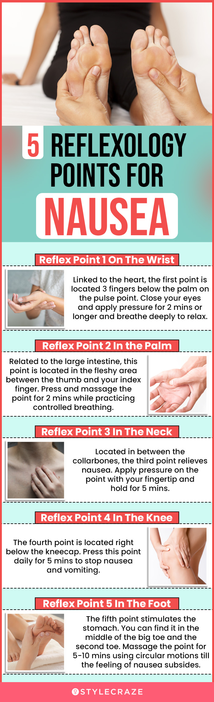 How To Stop Nausea With Reflexology?