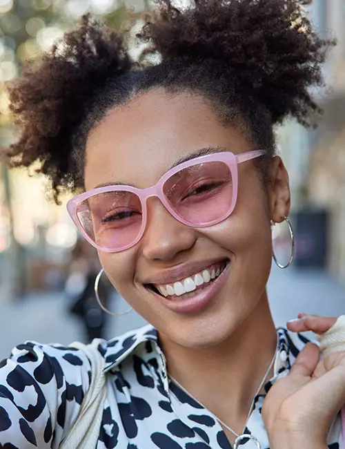 Afro space buns