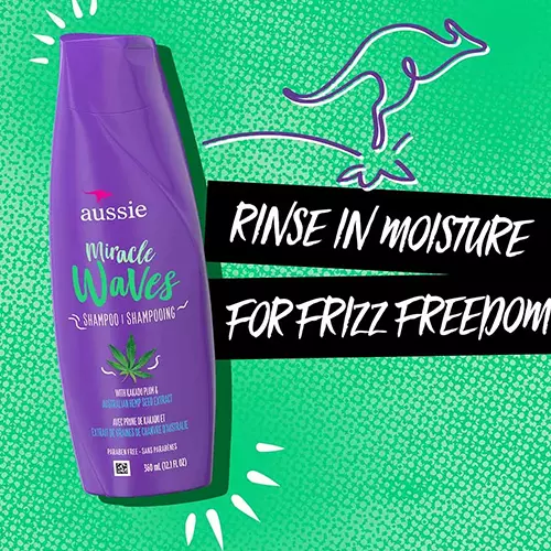 Aussie Miracle Waves Shampoo