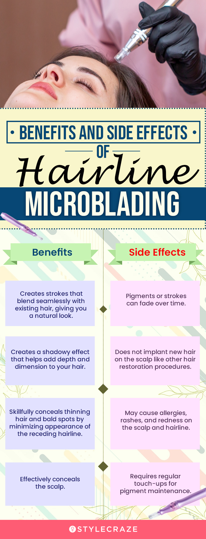 Hairline Microblading: Benefits, Downsides, And How It Works  