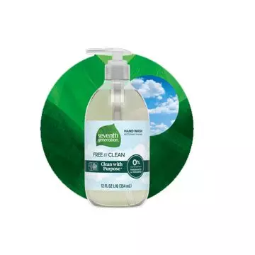 Free & Clean Unscented Hand Soap By Seventh Generation