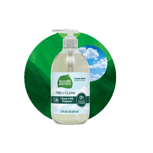 Free & Clean Unscented Hand Soap By Seventh Generation