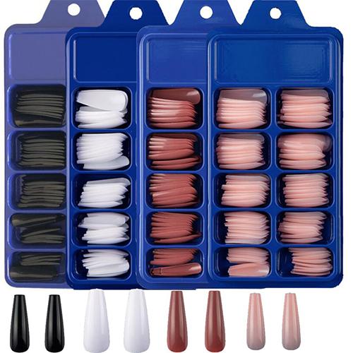 AddFavor Coffin Press On Nails