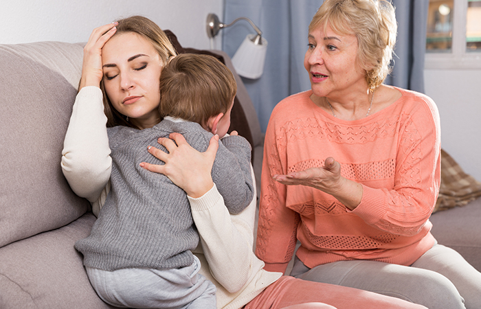 Daughter-in-law restricts your time with your grandchildren