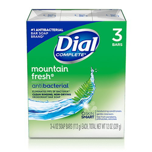 Dial Mountain Fresh Antibacterial Deodorant Bar